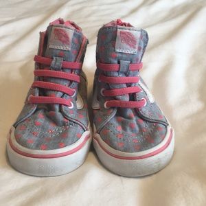 Vans heart high tops
